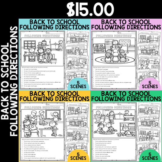 Back to School Following Direction