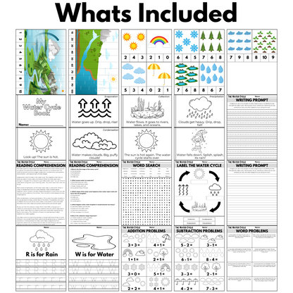 The Water Cycle Activity Pack