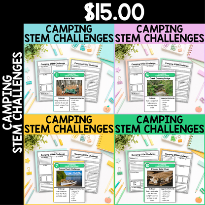 Camping STEM Challenges