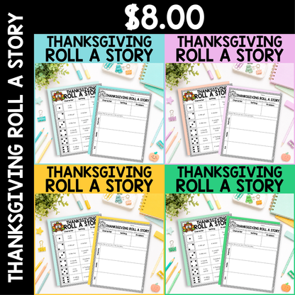 Thanksgiving Roll a Story