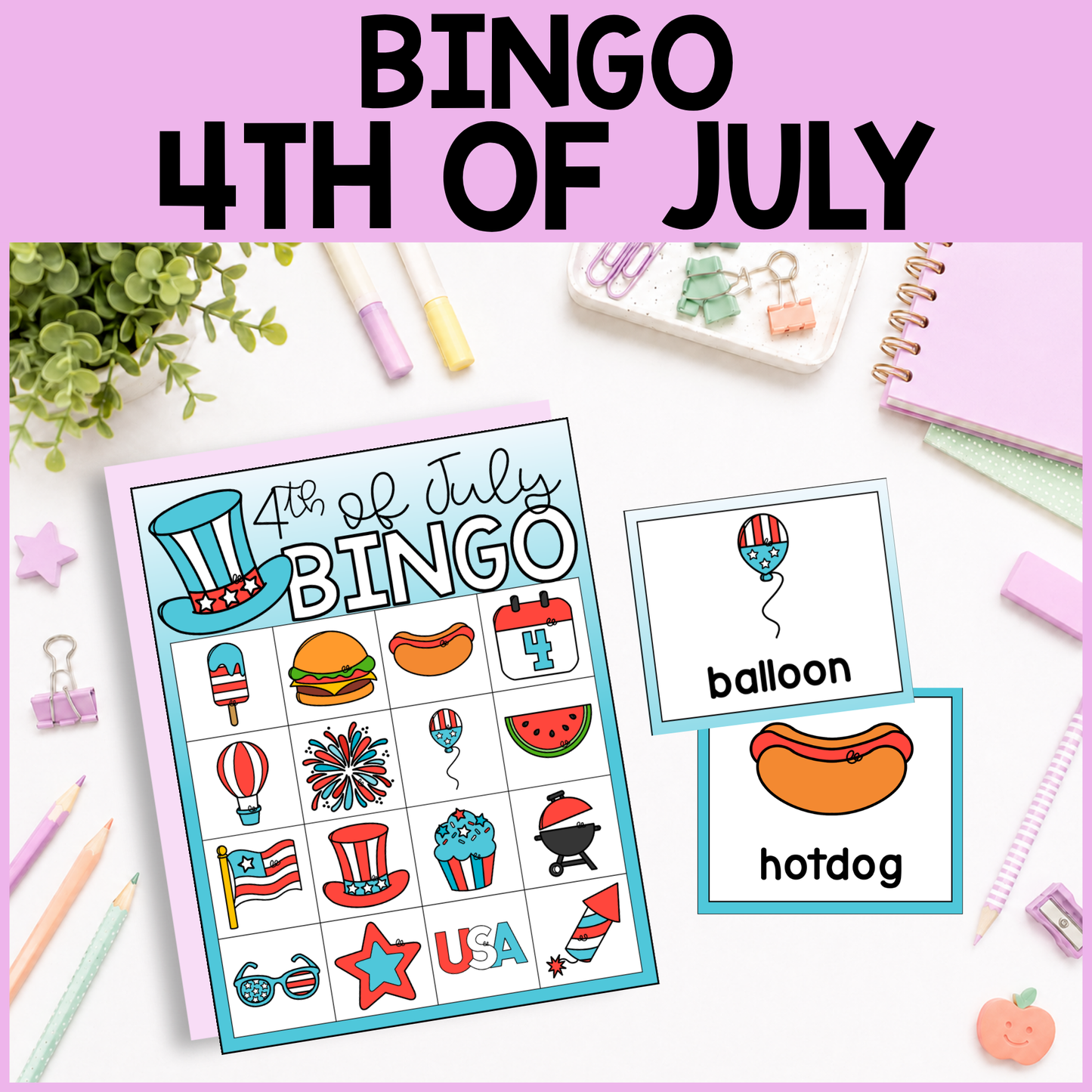 4th of July Bingo