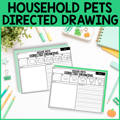 Pets Directed Drawing