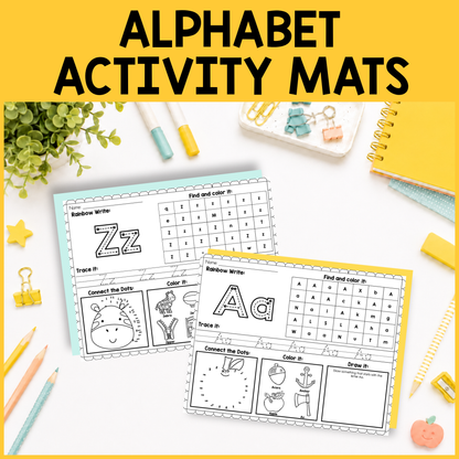 Alphabet Activity Mats