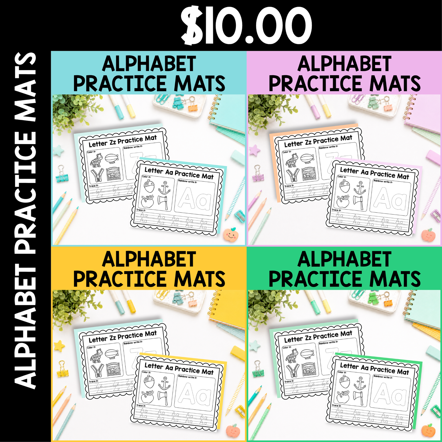 Alphabet Practice Mats