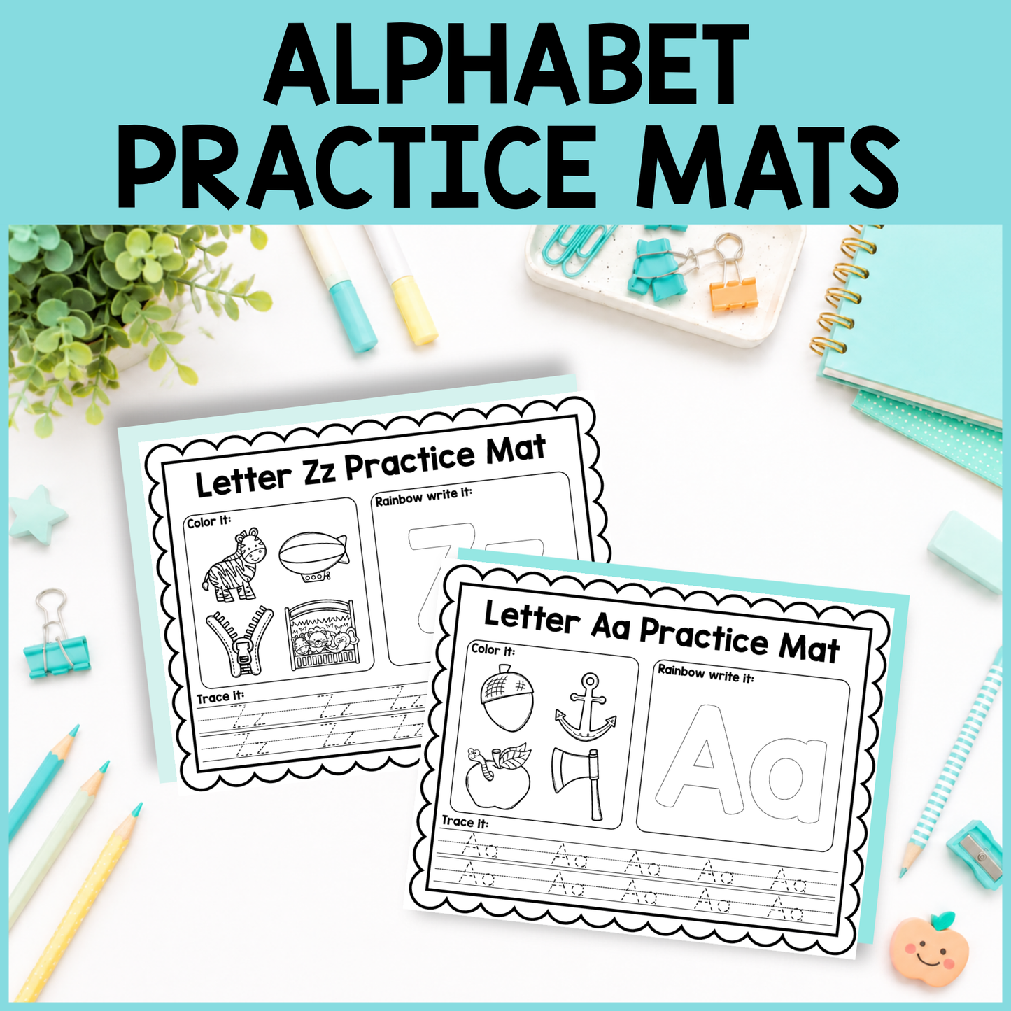 Alphabet Practice Mats