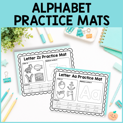 Alphabet Practice Mats