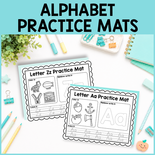 Alphabet Practice Mats