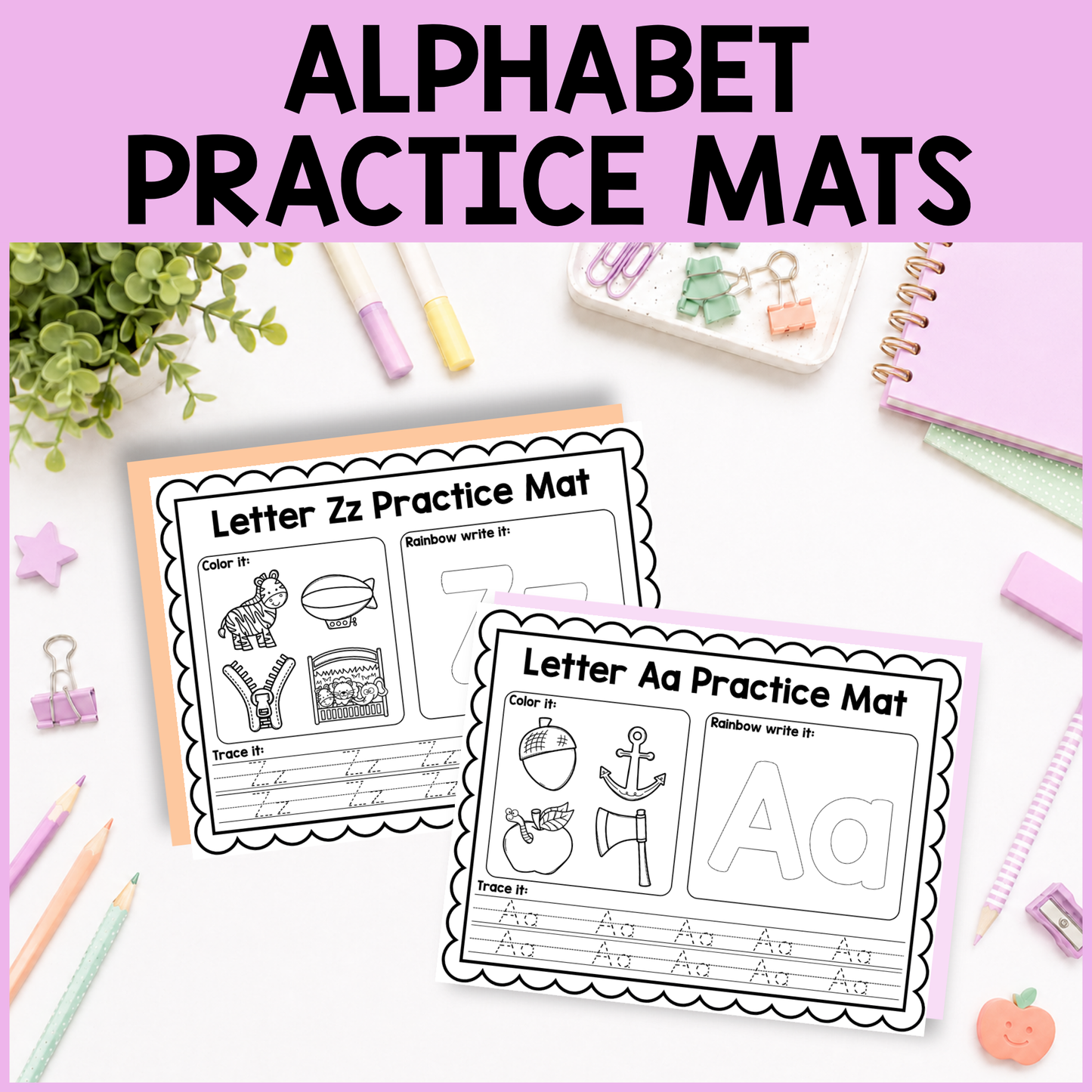 Alphabet Practice Mats