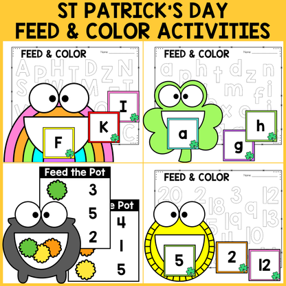 St. Patricks Day Feed and Color