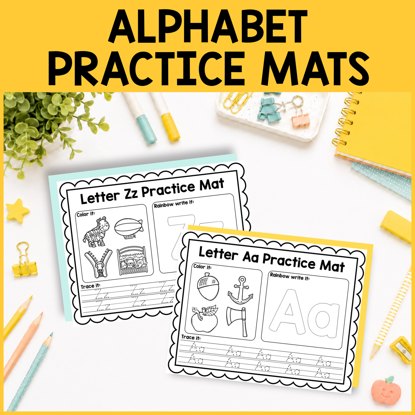 Alphabet Practice Mats