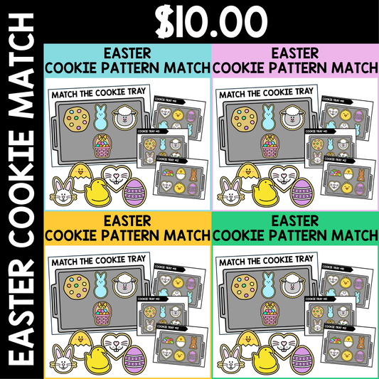 Easter Cookie Matching (Patterns Activity)