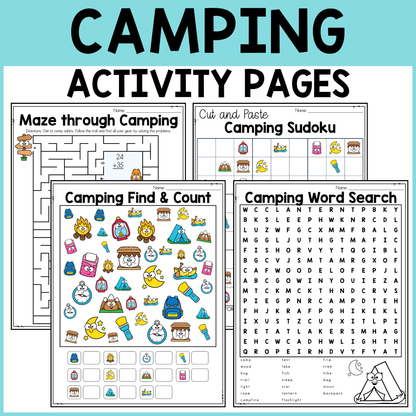 Camping Activity Pack
