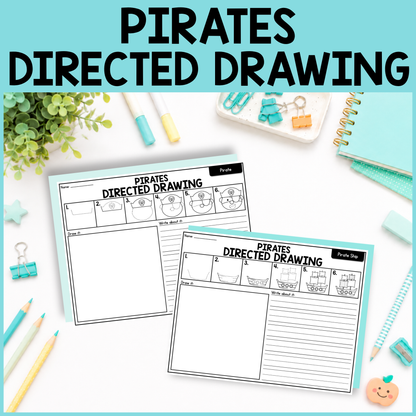 Pirates Directed Drawing