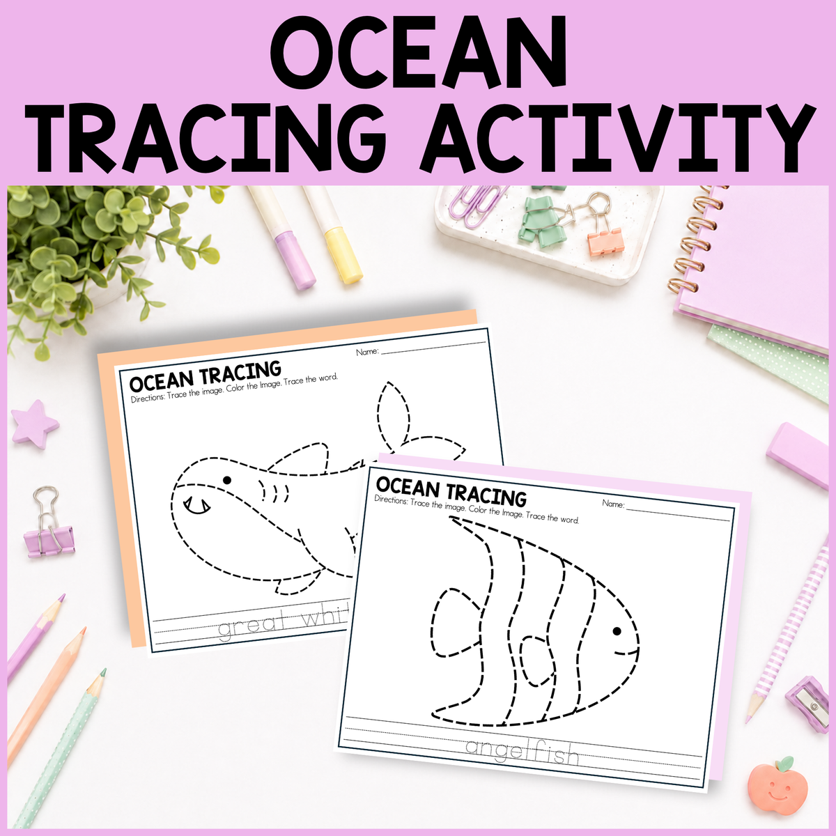 Ocean Tracing Activity