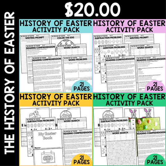 The History of Easter Activity Pack