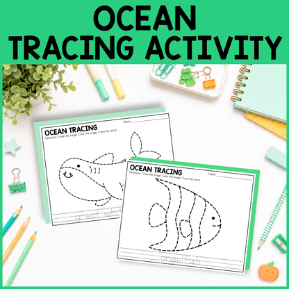 Ocean Tracing Activity