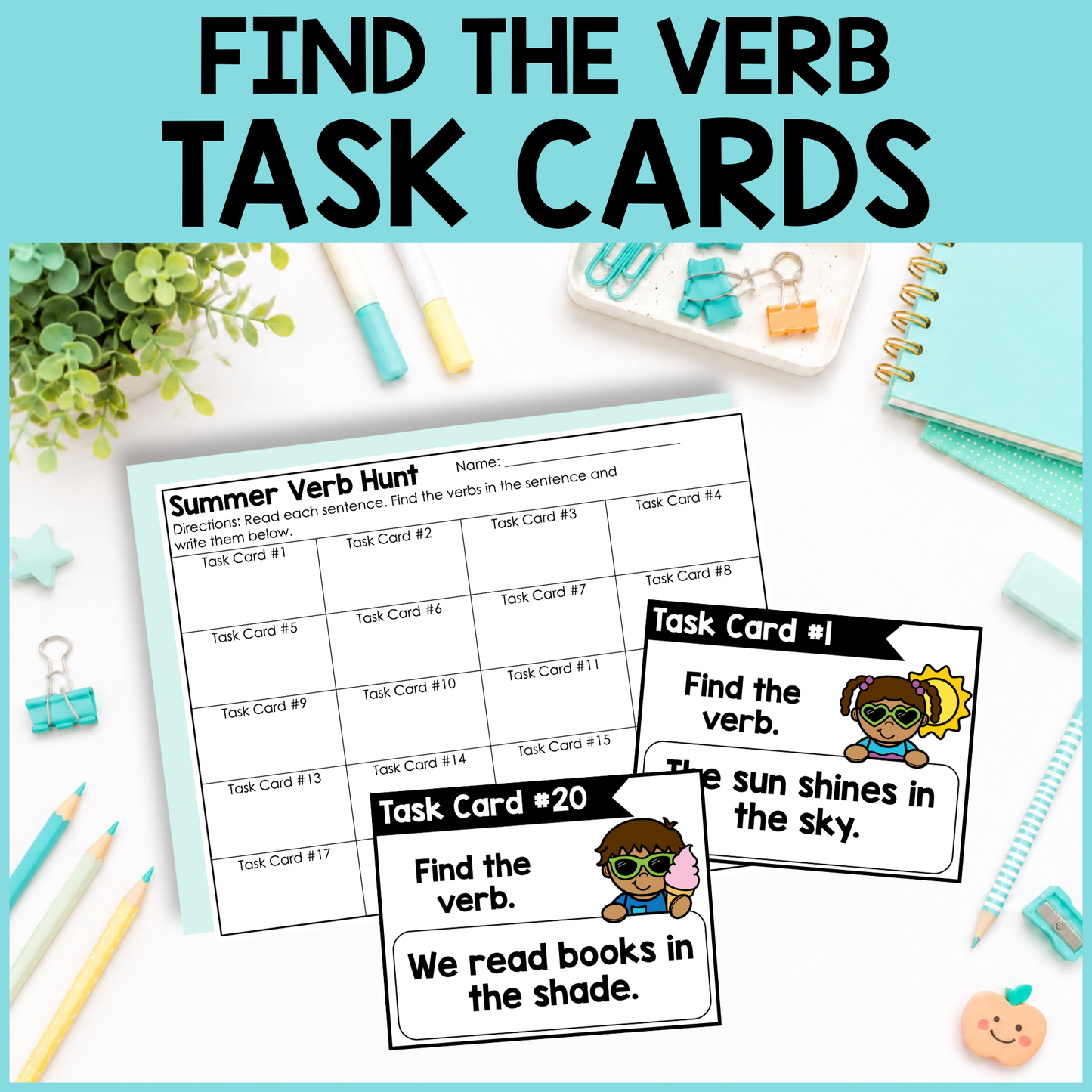 Summer Find the Verb