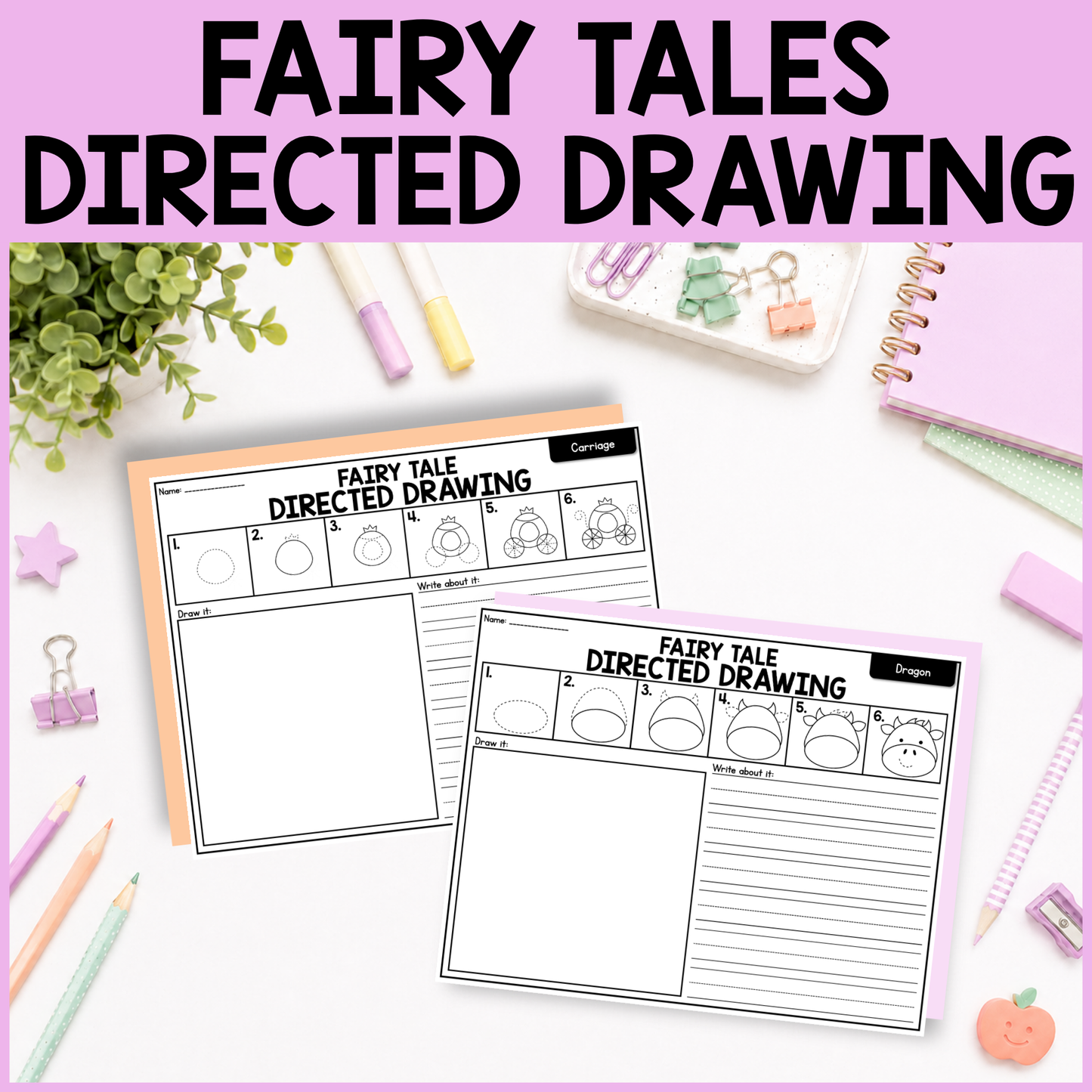 Fairy Tale Directed Drawing