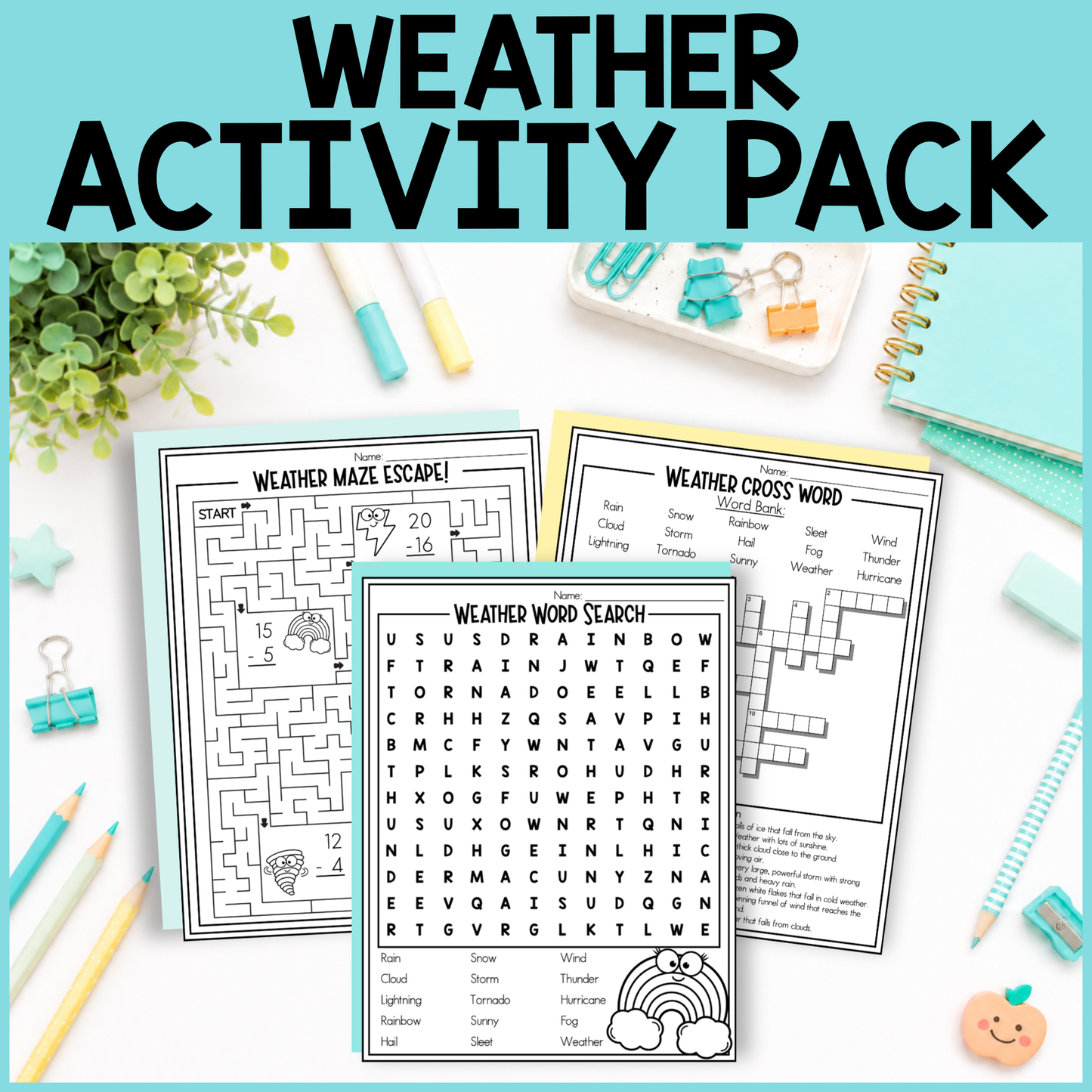 Weather Activity Pack
