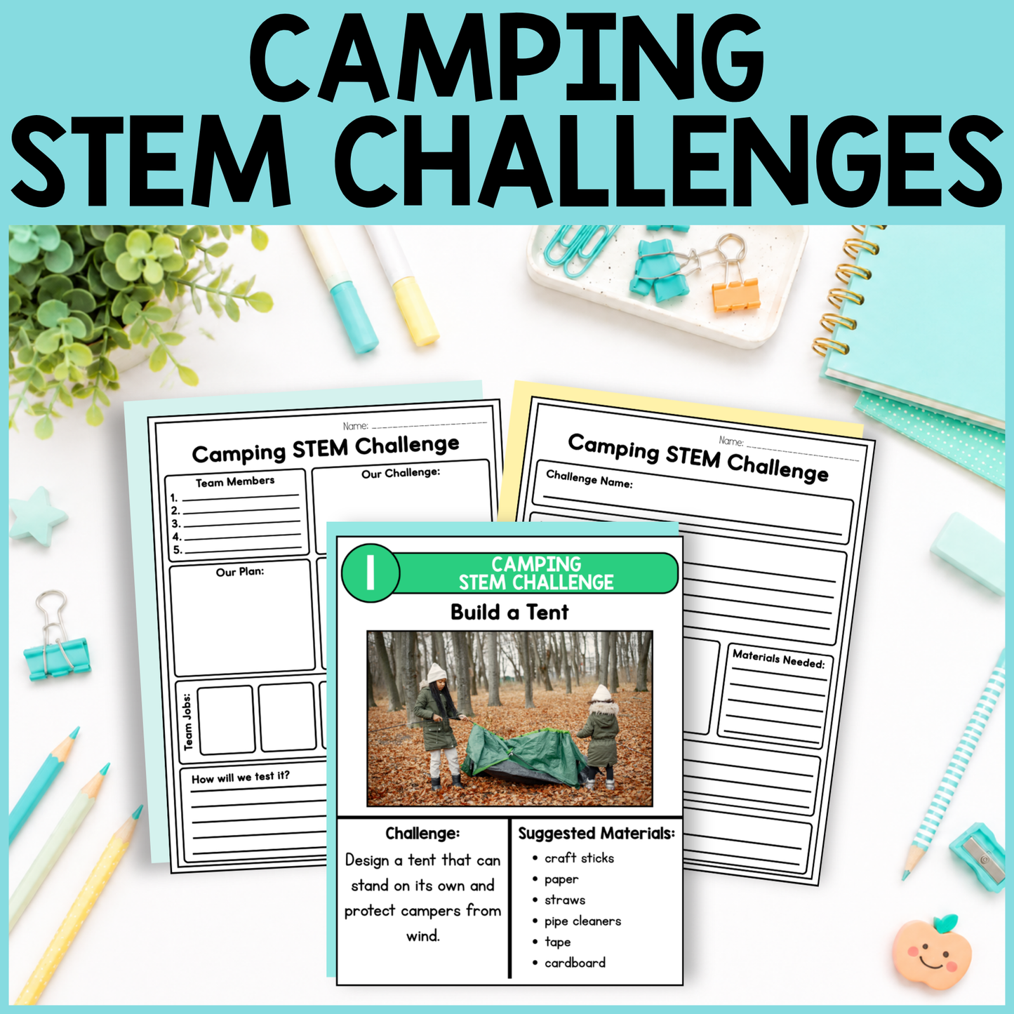 Camping STEM Challenges