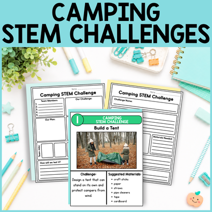 Camping STEM Challenges