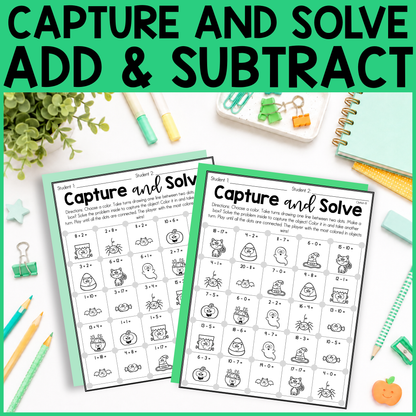 Halloween Capture and Solve
