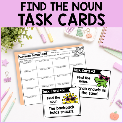 Summer Find the Noun