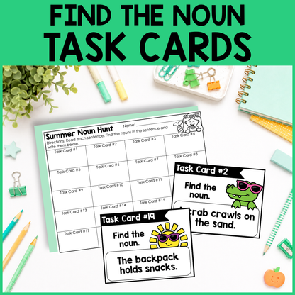 Summer Find the Noun