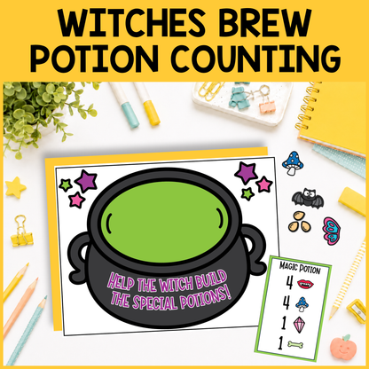 Witches Brew Potion Cards