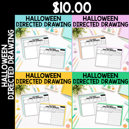Halloween Directed Drawing