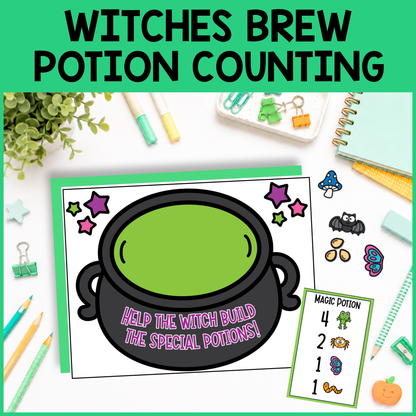 Witches Brew Potion Cards