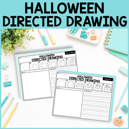 Halloween Directed Drawing