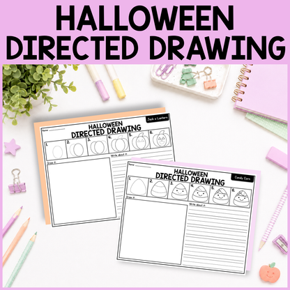 Halloween Directed Drawing