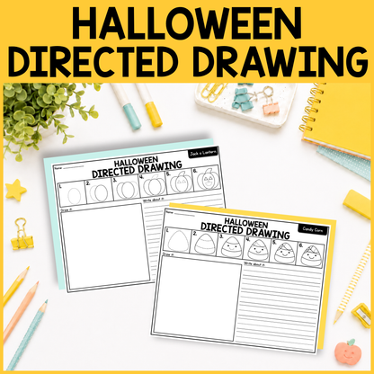 Halloween Directed Drawing
