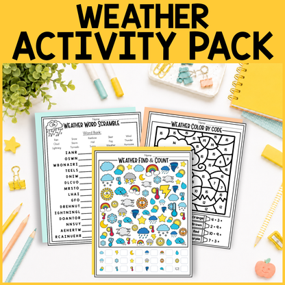 Weather Activity Pack