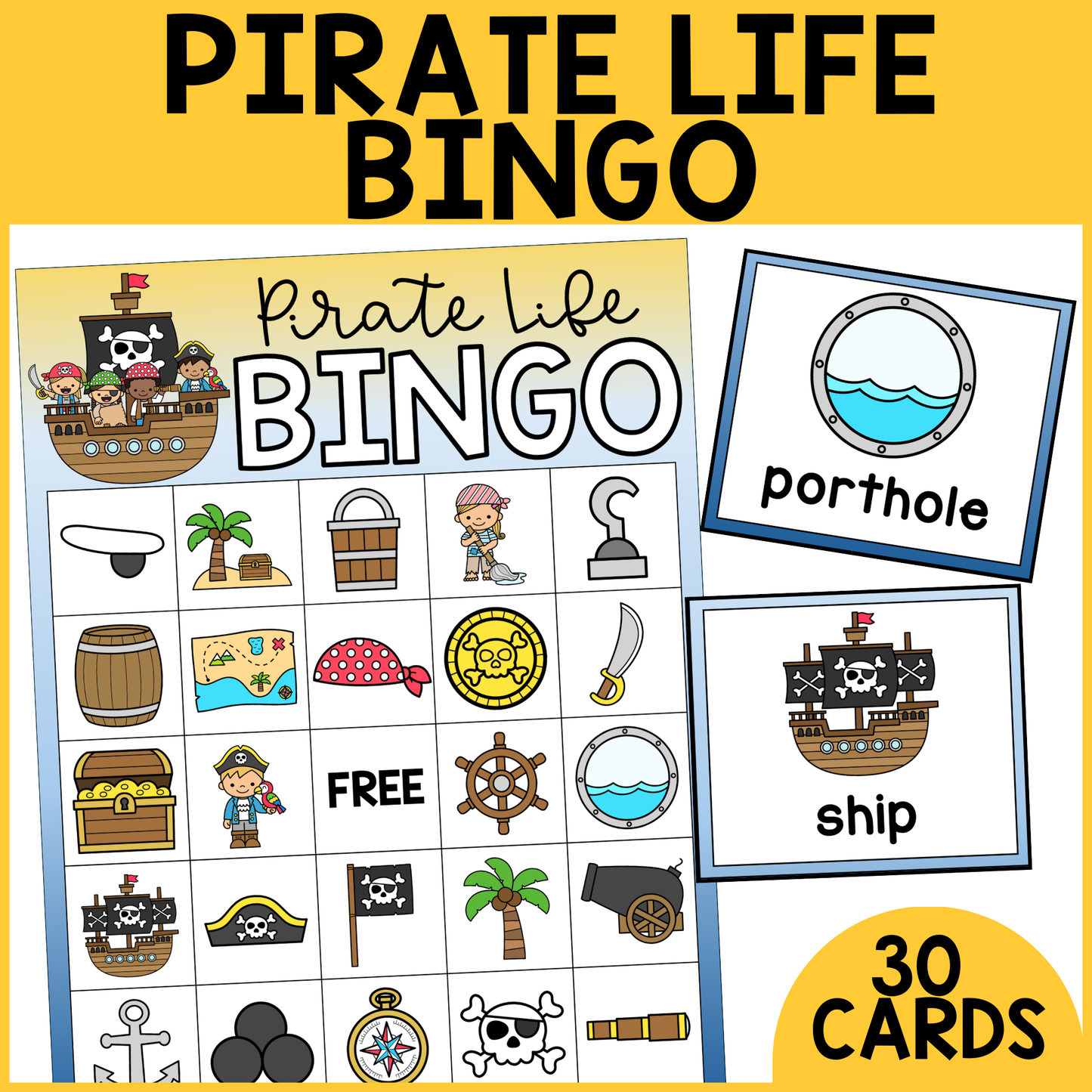 Pirates Bingo