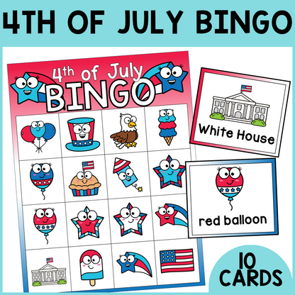4th of July Bingo