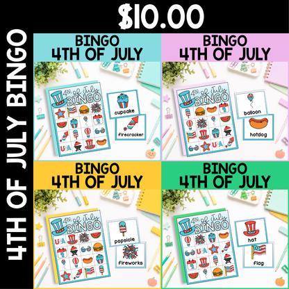 4th of July Bingo