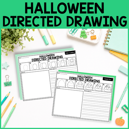 Halloween Directed Drawing
