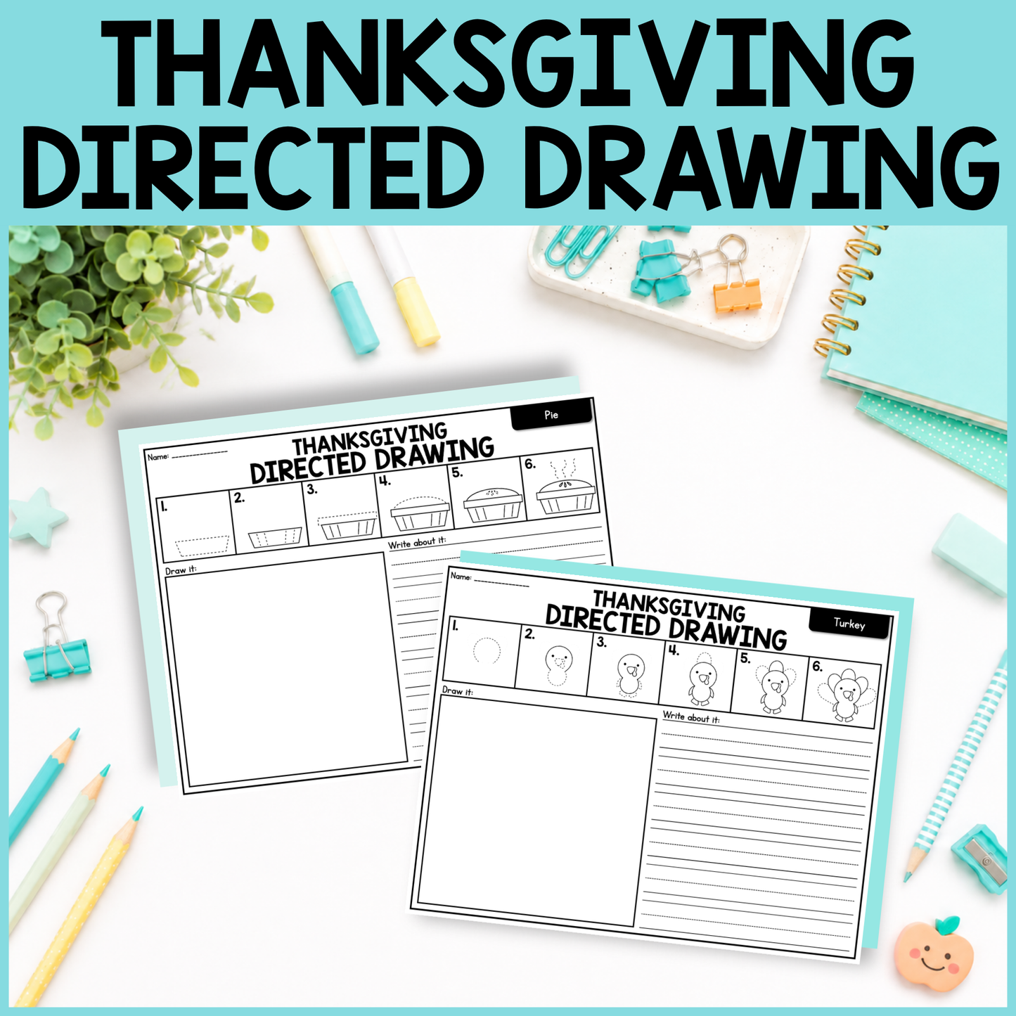 Thanksgiving Directed Drawing