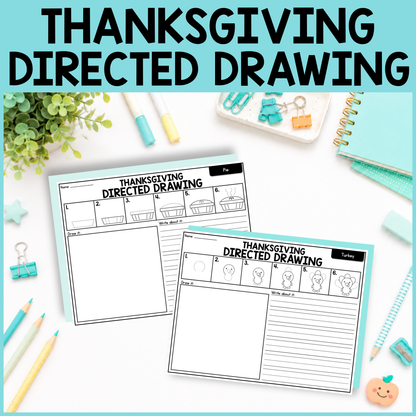 Thanksgiving Directed Drawing