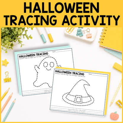 Halloween Tracing Activity