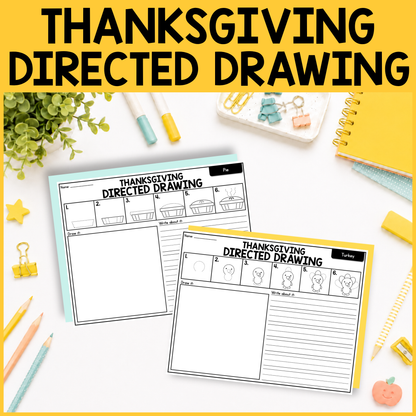 Thanksgiving Directed Drawing