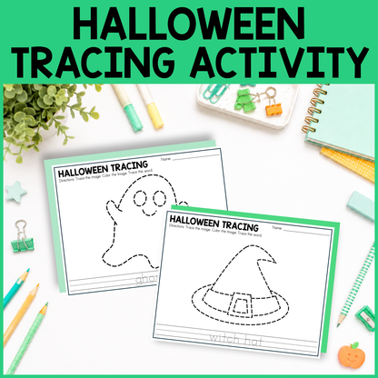 Halloween Tracing Activity
