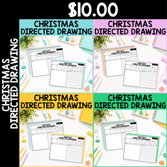 Christmas Directed Drawing