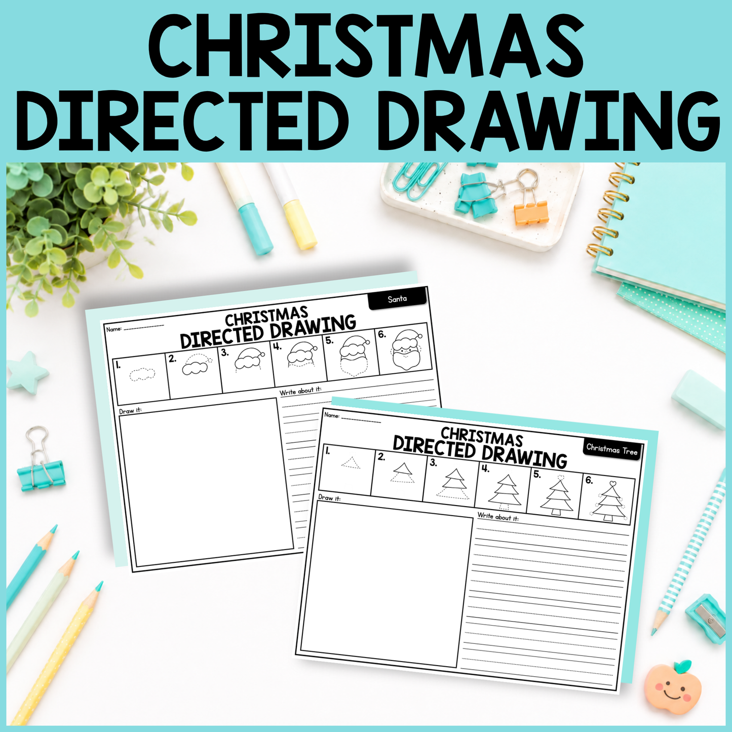 Christmas Directed Drawing