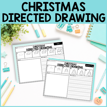 Christmas Directed Drawing