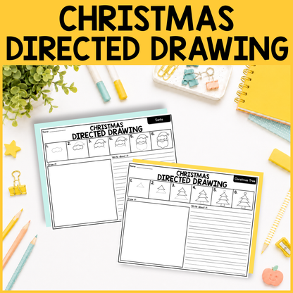 Christmas Directed Drawing