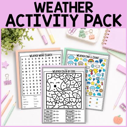 Weather Activity Pack