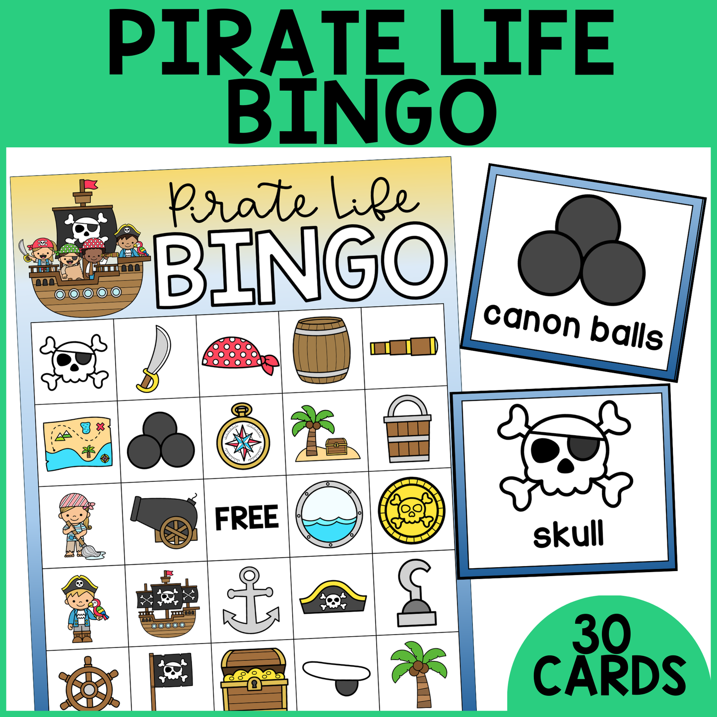 Pirates Bingo